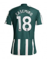 Manchester United Casemiro #18 Vieraspaita 2023-24 Lyhythihainen